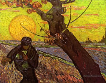 Semeur 2 Vincent van Gogh Peinture à l'huile